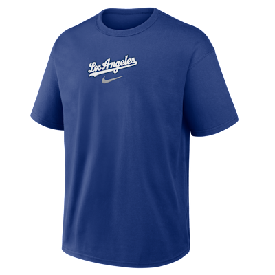 Los Angeles Dodgers City Name Max90 Men's Nike MLB T-Shirt. Nike.com